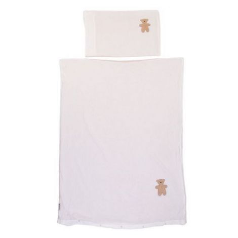 Husa pilota si fata de perna Childhome 100x140 cm JerseMuselina Tedy - imagine 9